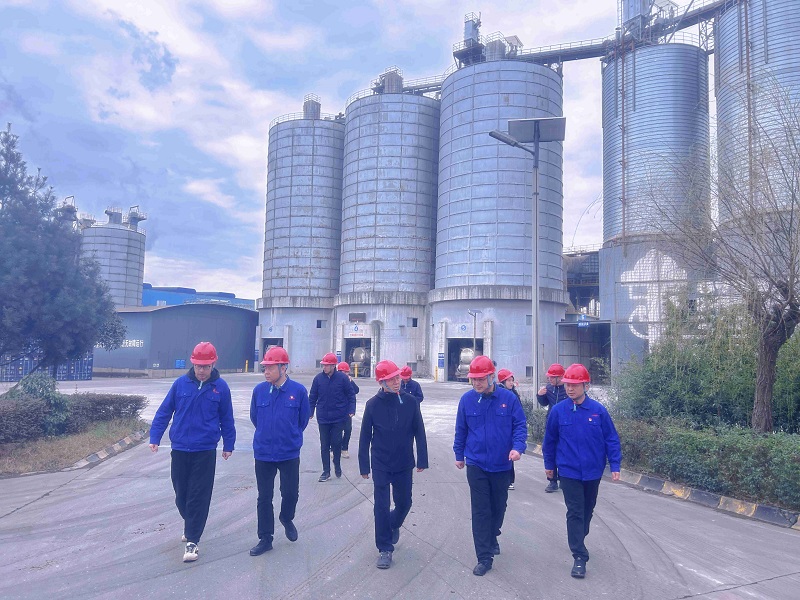 王琦到賽柯瑞思公司調(diào)研指導工作
